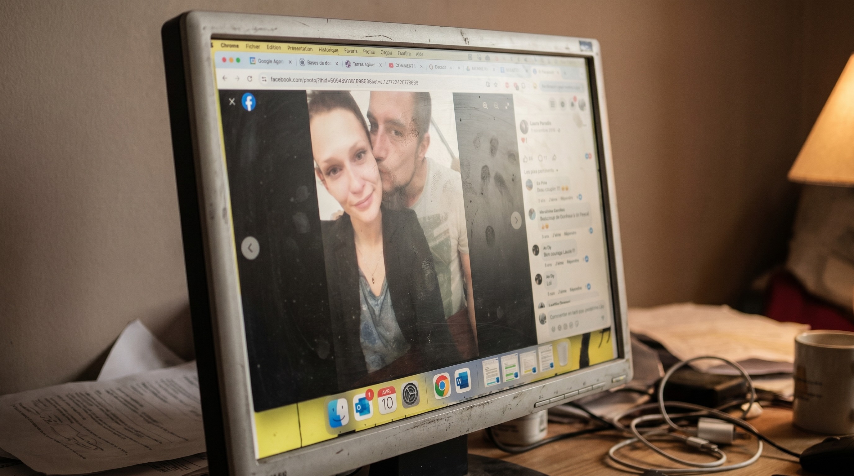 Image IA photo couple